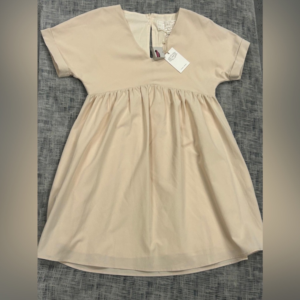 Pink Martini Cream Mini Dress